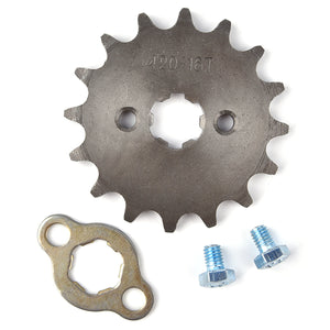 Front Sprocket 17mm 420 chain 16 Teeth