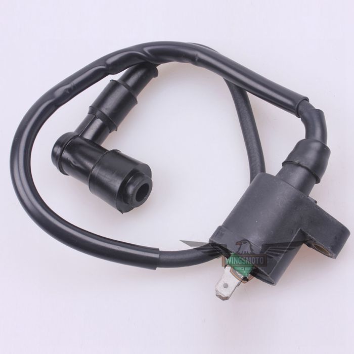IGNITION COIL WITH 90 DEGREE PLUG CAP