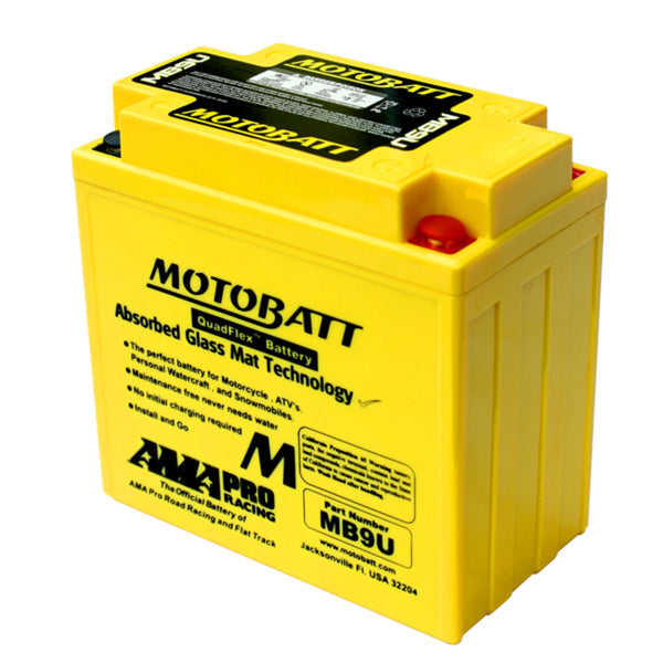 MB9U Motobatt 12V AGM Battery