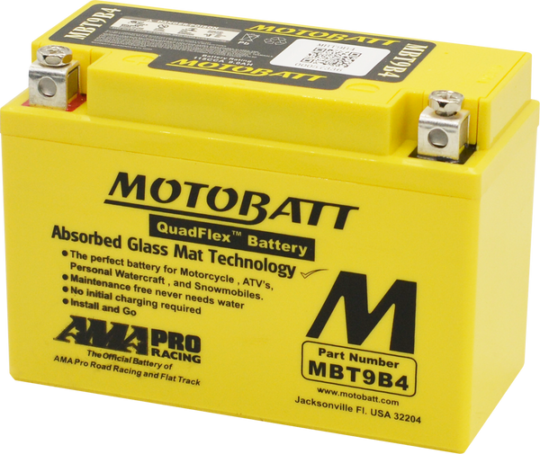 MBT9B-4 Motobatt 12V AGM Battery