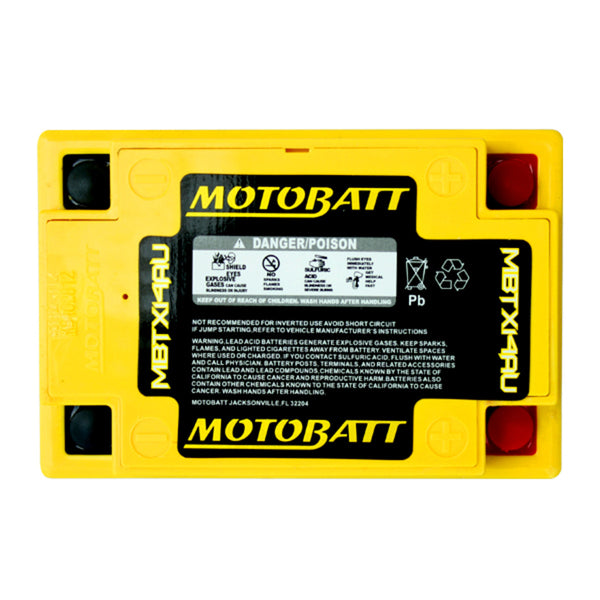 MBTX14AU Motobatt 12V AGM Battery