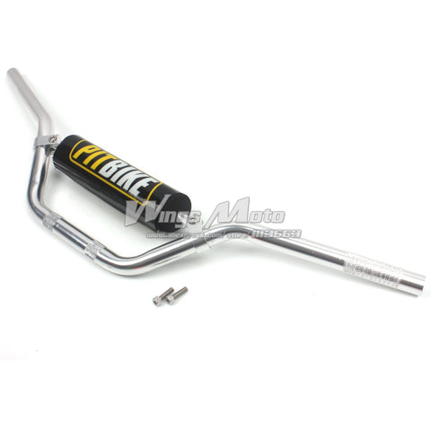 7/8" Pit bike / ATV Handle bar Silver