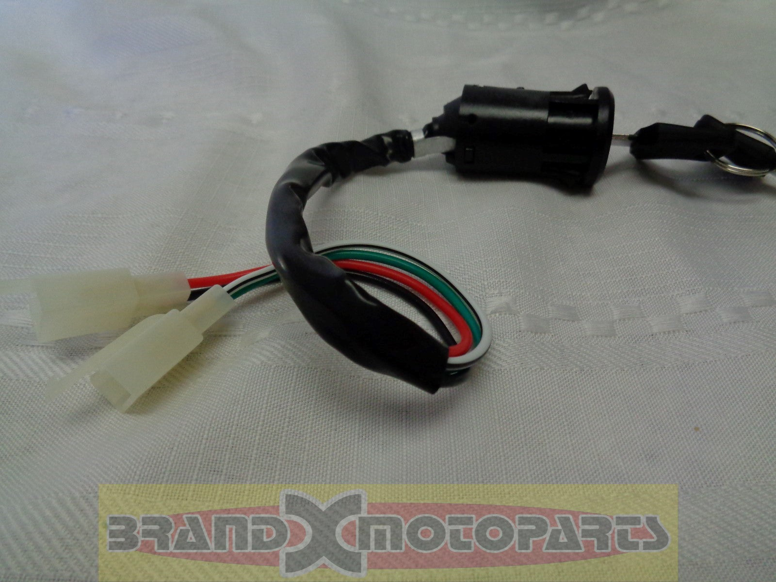 4 wire Double Plug Key Ignition for ATV & Dirt Bike, Go Kart