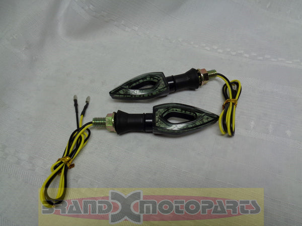 LED Turn Signal Indicator Light 12V for Motorcycle, Buggy's and Scooter's