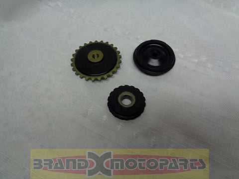 Timing Chain Guide wheels & Oil Pump Gear for 50cc to 110cc China ATV, Go Kart