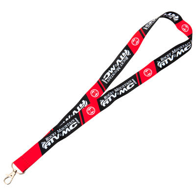 Rocky Mountain ATV/MC Logo Lanyard Black/Red